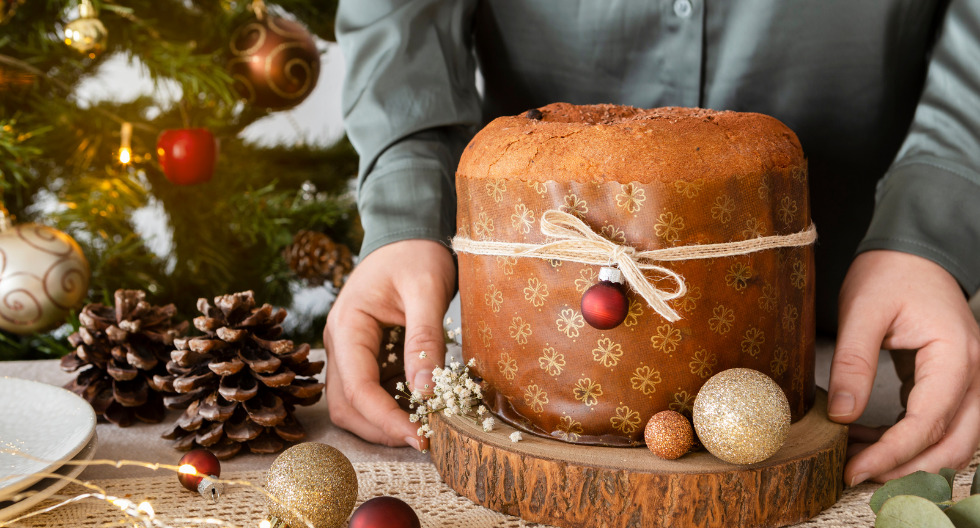 Disfruta de un delicioso panetón