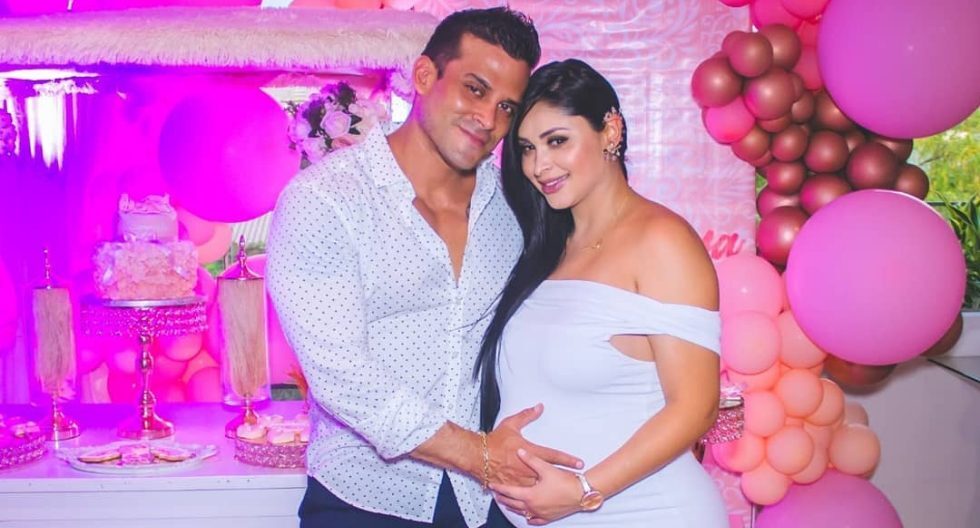 Christian Domínguez y Pamela Franco