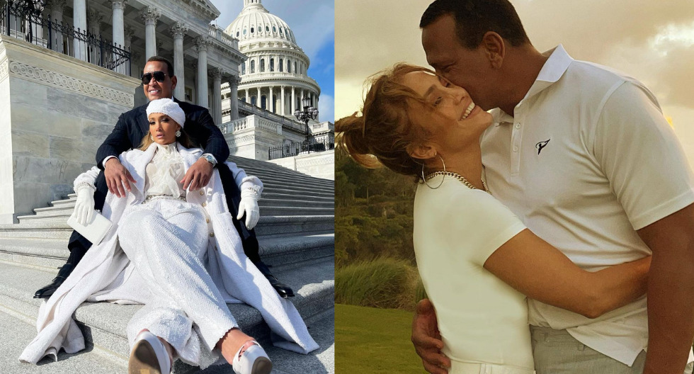 Jlo y Alex Rodríguez