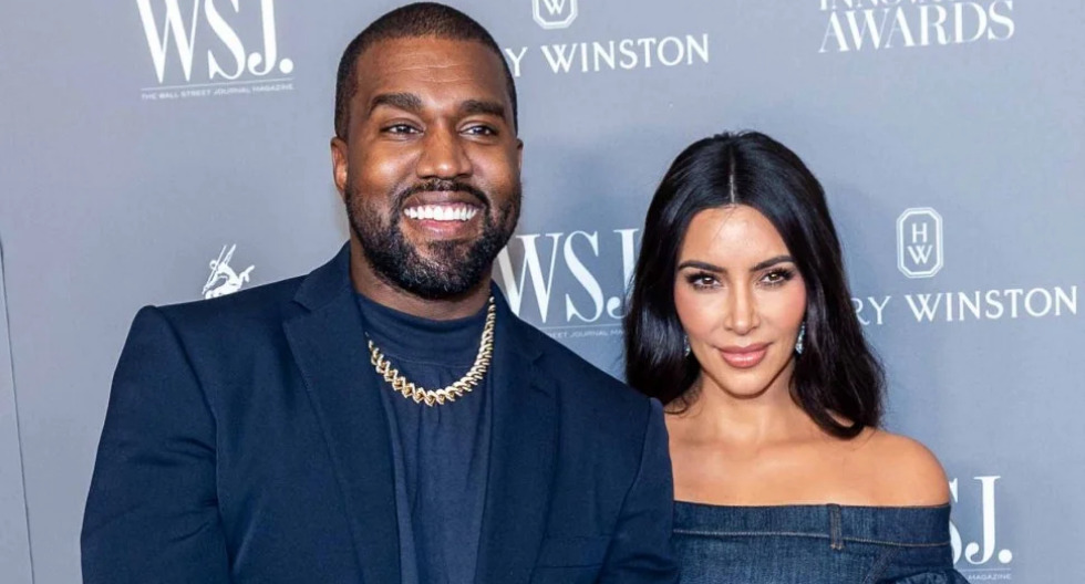 Kanye West y Kim Kardashian