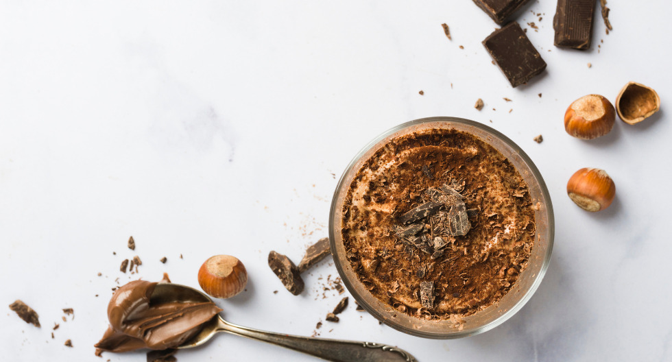 mousse de chocolate