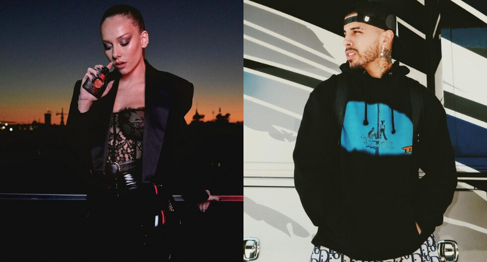 Ester Expósito y Rauw Alejandro