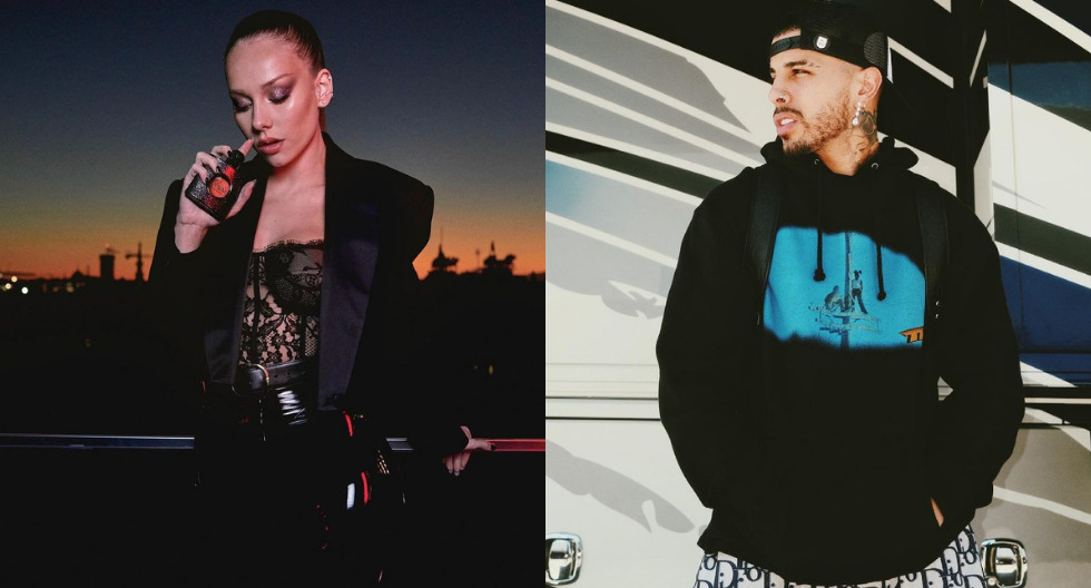 Ester Expósito y Rauw Alejandro