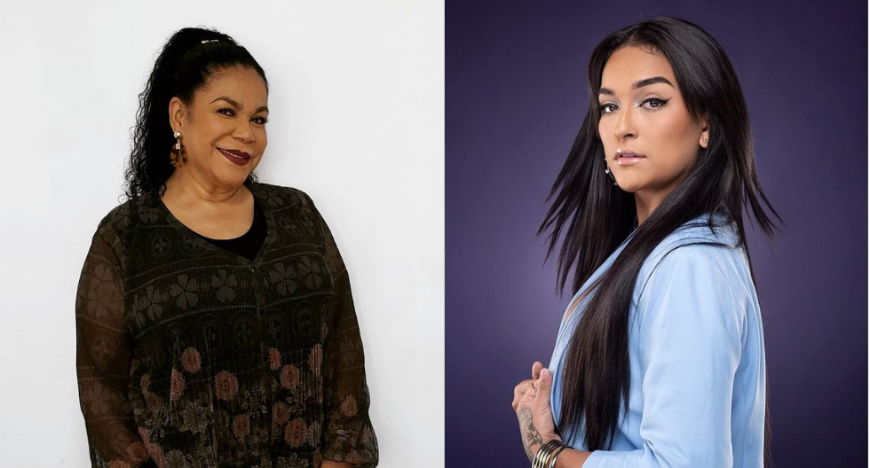Eva Ayllón y Daniela Darcourt