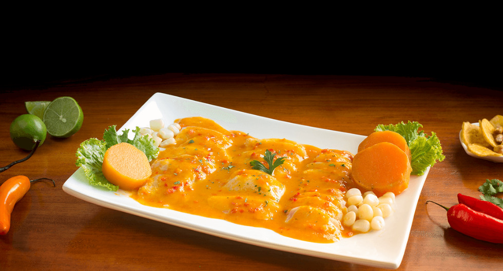 Tiradito al ají amarillo