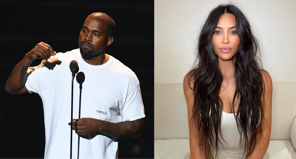 Kanye West y Kim Kardashian
