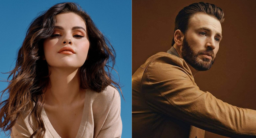 Selena Gómez y Chris Evans