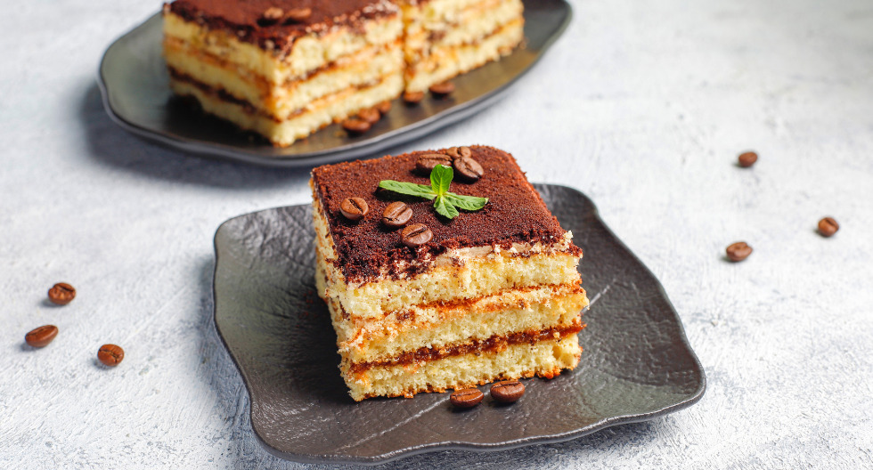 Postres hechos a base de ron