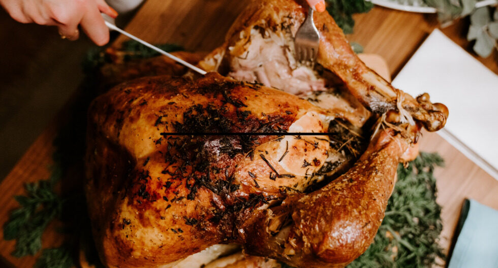 Pavo al horno
