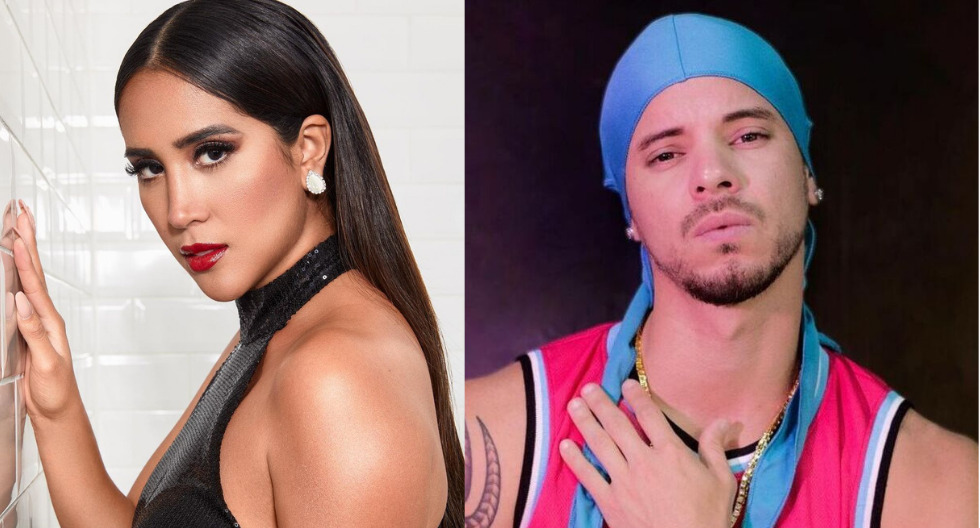 Melissa Paredes y Anthony Aranda