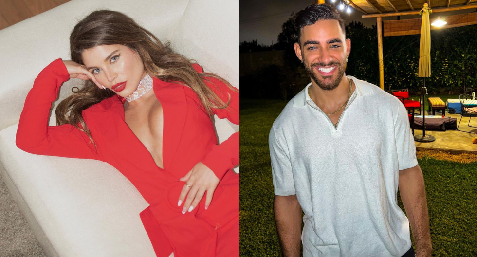 Flavia Laos y Austin Palao