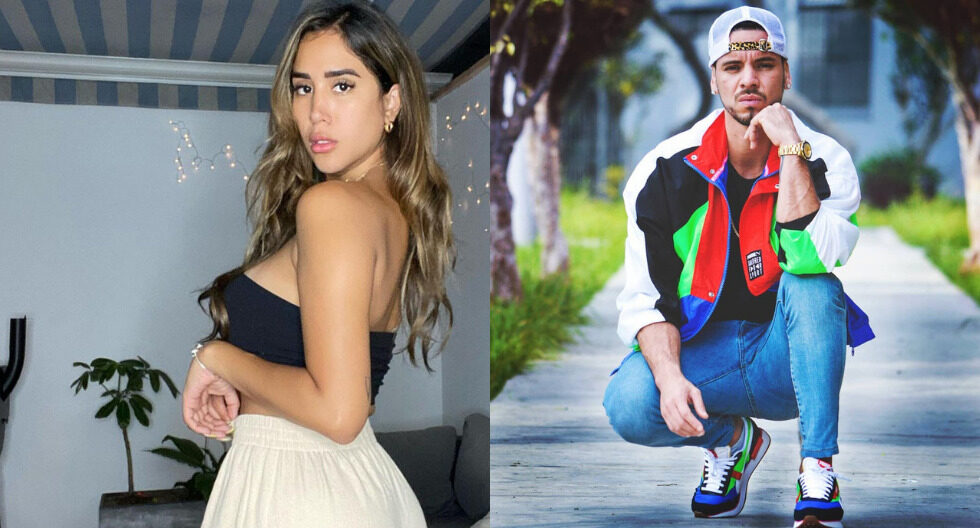 Melissa Paredes y Anthony Aranda