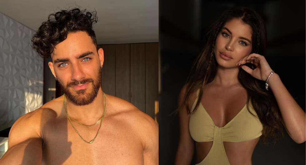 Flavia Laos y Austin Palao
