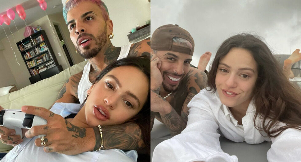 Rauw Alejandro y Rosalía