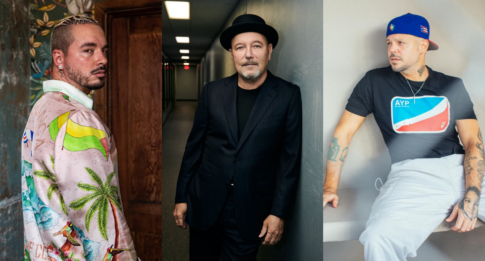 Rubén Blades y Residente y J Balvin
