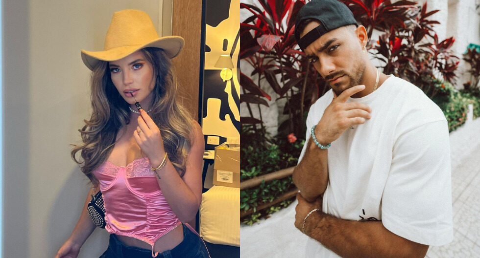 Flavia Laos y Austin Palao