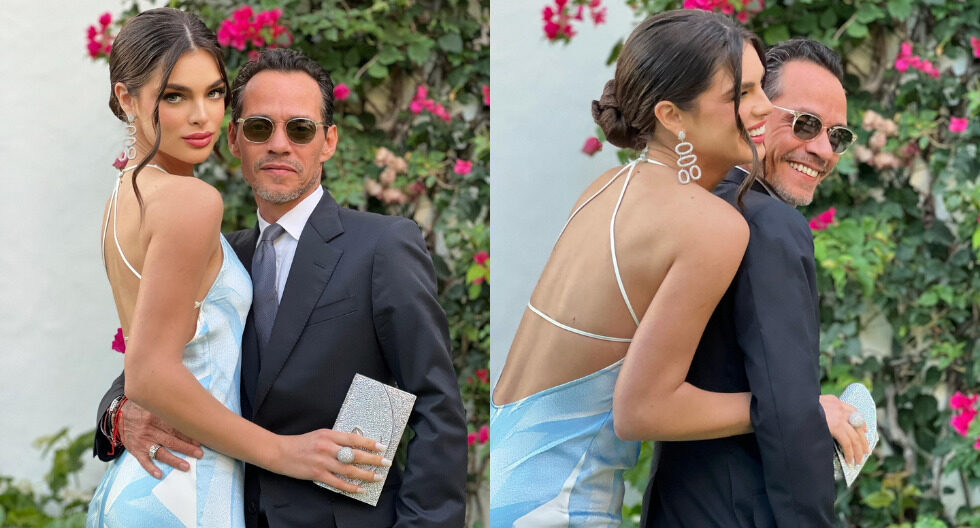 Marc Anthony y Nadia Ferreira