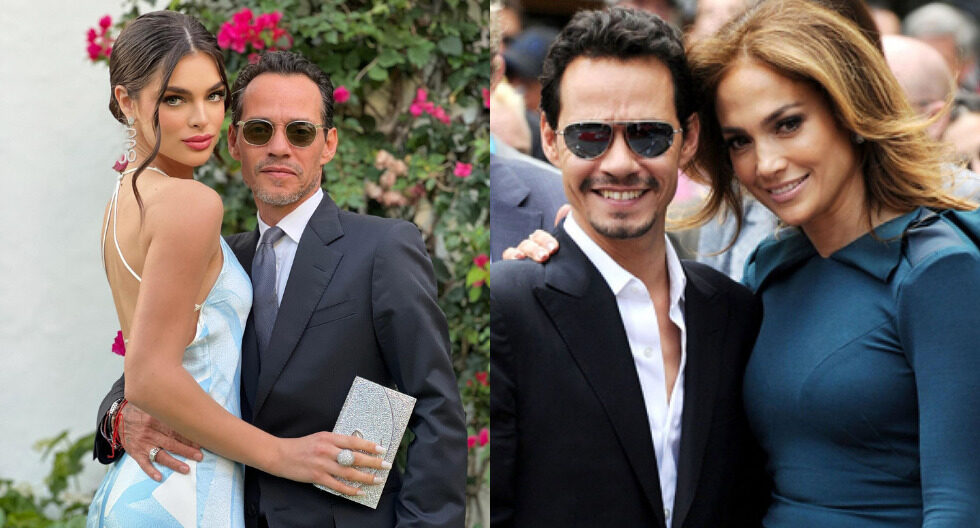 Marc Anthony y Nadia Ferreira
