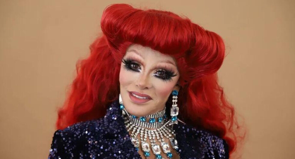 Lucía Méndez y el cambio a drag queen