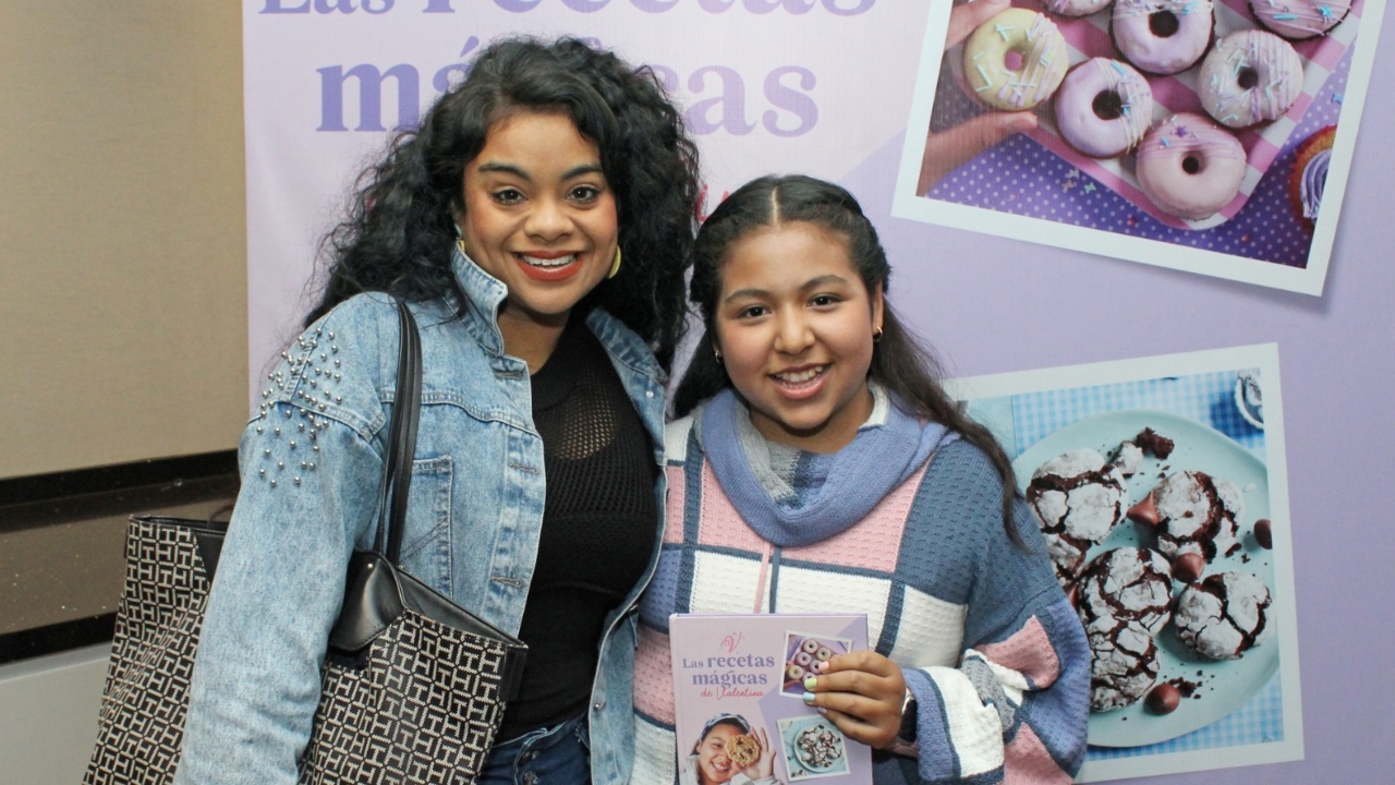 Con tan solo 13 años, Valeria Montoya publicó un libro de recetas para niños.