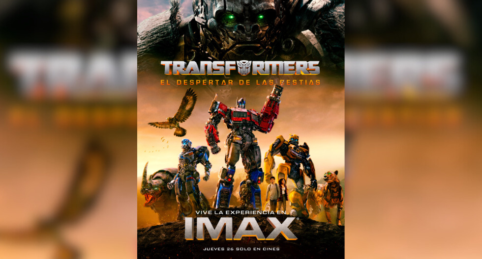 La exitosa película de Transformers estará disponible en la sala IMAX desde este jueves 26 de octubre. 