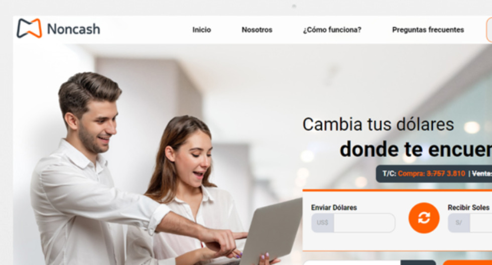 Noncash viene operando desde el 2019 y la seguridad y confianza de sus clientes son sus principales aliados.  