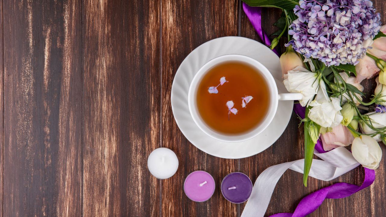 Té de lavanda