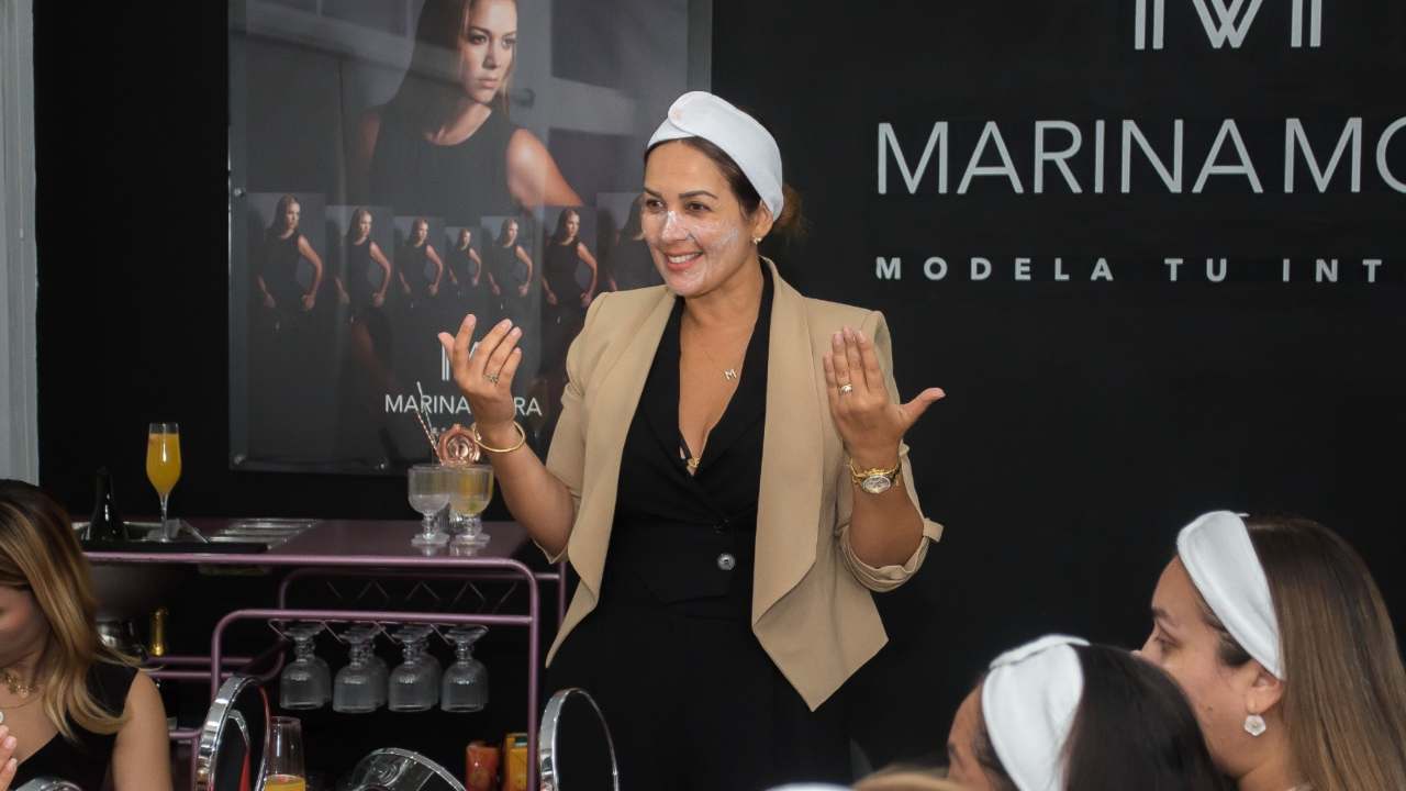 Marina Mora realizó el evento “Glow Up Day”
